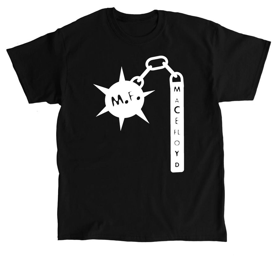 WHITE LOGO SHIRT, a Black Classic Unisex Tee