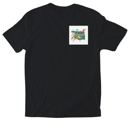The Rustic Storm, a Black Softstyle Cotton Tee