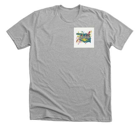 The Rustic Storm, a Athletic Heather Premium Unisex Tee