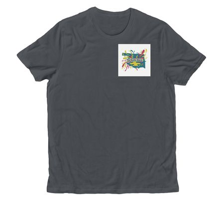 The Rustic Storm, a Terrain Grey Allmade Organic Cotton Unisex Tee