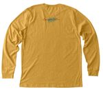 Harvest, a Heather Mustard Premium Long Sleeve Tee (back-view)