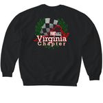 FCA Virginia Chapter Shirt, a Black Softstyle Crewneck Sweatshirt (back-view)