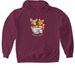2026 Autumn Antics&nbsp;AOP Merch, a Maroon Gildan Softstyle Pullover Hoodie