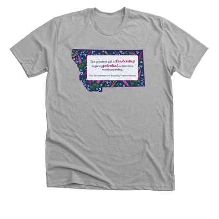 The greatest gift of leadership, a Athletic Heather Premium Unisex Tee