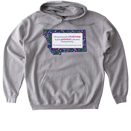 The greatest gift of leadership, a Sport Grey Gildan Softstyle Pullover Hoodie