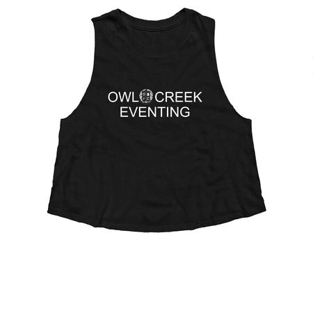 Tanks for summer, a Solid Black Blend Women?s Cropped Racerback Tank