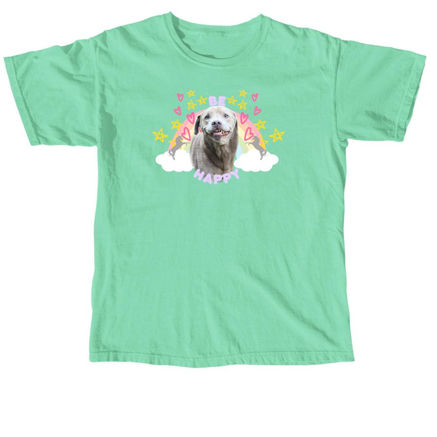 Be Happy, a Island Reef Comfort Colors Unisex Tee