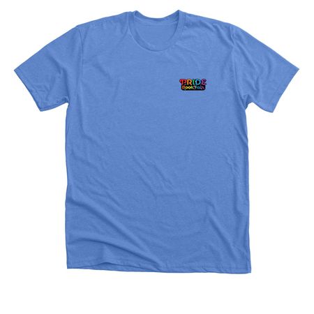 2026 Lineup Tee, a Heather Columbia Blue Premium Unisex Tee