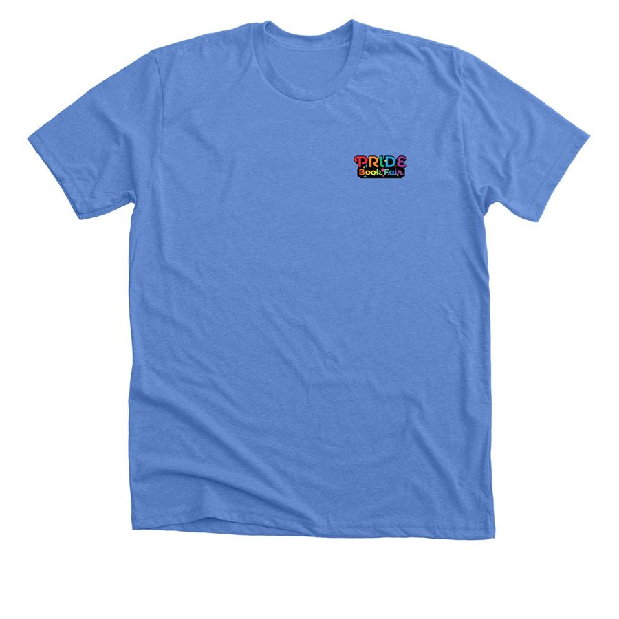 2026 Lineup Tee, a Heather Columbia Blue Premium Unisex Tee