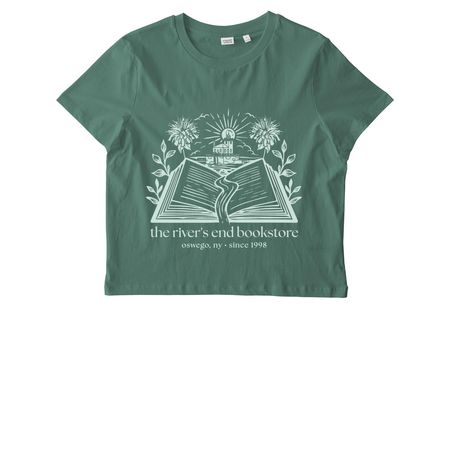 river's end bookstore shirt, a Green Bay Stanley/Stella Women?s Stella Muser Tee