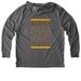 Limited Edition GMSP Summer Logo, a Aluminum Grey Allmade Eco Triblend Hoodie Tee (back-view)
