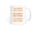 Do What You Love Mug, a White Coffee Mug