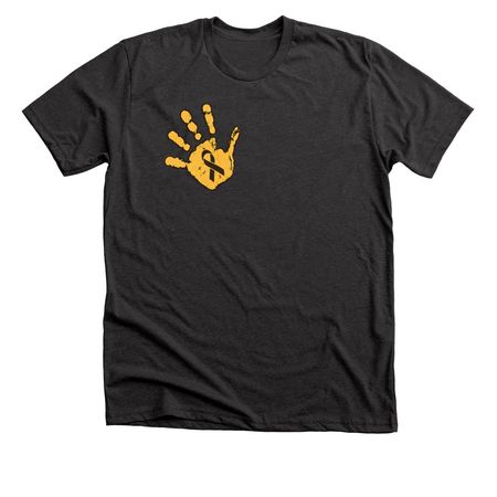 I wear gold for my patients, a Dark Grey Heather Premium Unisex Tee