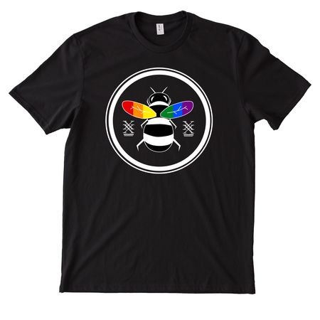 Unbleafable Clothing, a Deep Black Allmade Heavyweight Recycled Cotton Tee