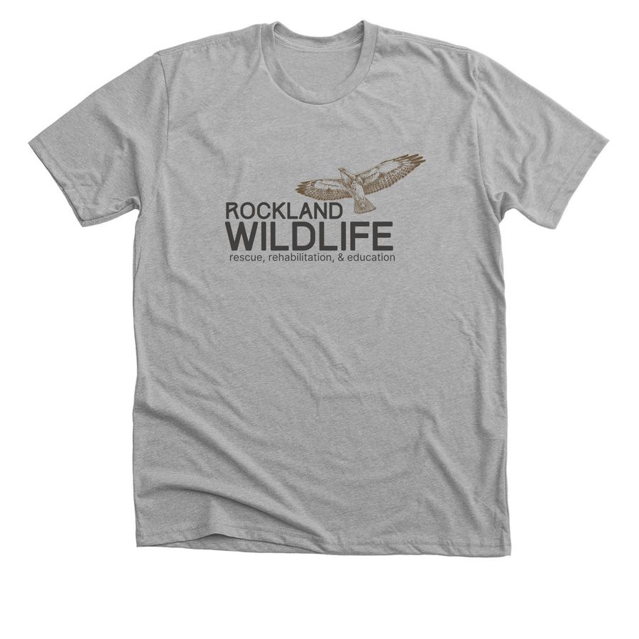 Rockland Wildlife Original, a Athletic Heather Premium Unisex Tee