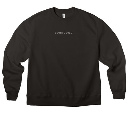 Dark Designs, a Black Premium Heavyweight Crewneck Sweatshirt