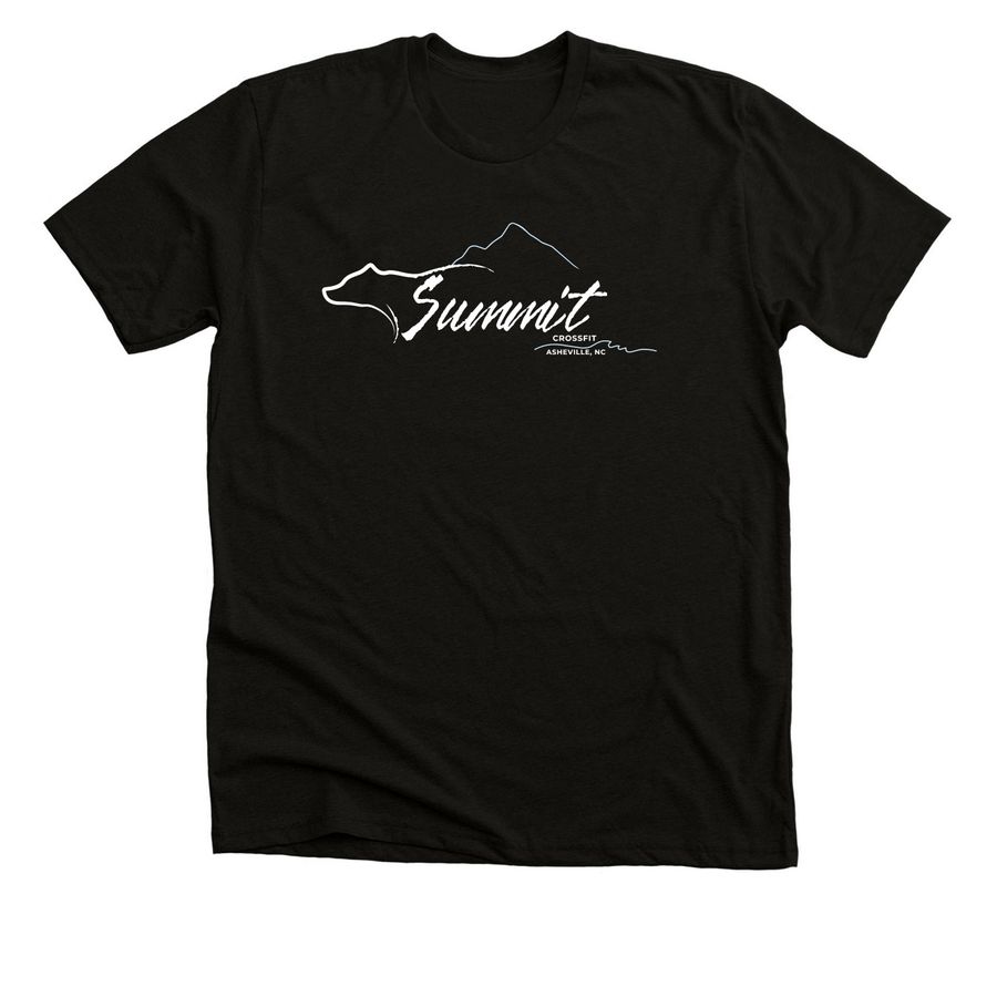 Summit Logo Ambassador Shirt, a Black Heather Premium Unisex Tee