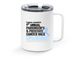Chris's Cruisers Travel Mug, a White Stainless Steel Travel Mug