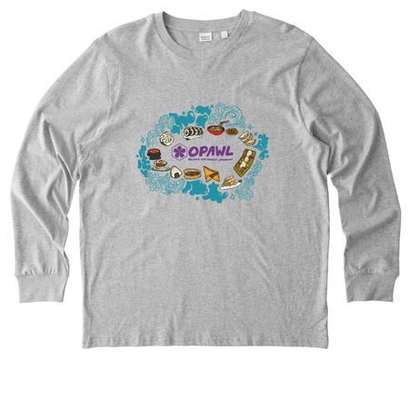 OPAWL APAHM 2026, a Heather Grey Stanley/Stella Unisex Creator 2.0 Long Sleeve Tee