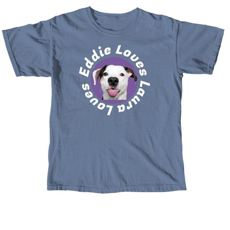 Get Eddie Home!, a Blue Jean Comfort Colors Unisex Tee
