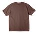 Coffee Club Shirt, a Cocoa Unisex Heavyweight Tee (back-view)