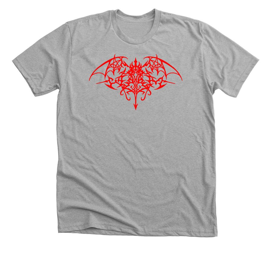 Band logo tee, a Athletic Heather Premium Unisex Tee