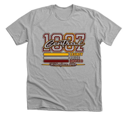 "LEGACY PRIDE"&nbsp;, a Athletic Heather Premium Unisex Tee