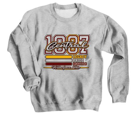 "LEGACY PRIDE"&nbsp;, a Sport Grey Crewneck Sweatshirt