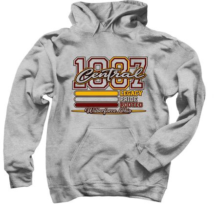 "LEGACY PRIDE"&nbsp;, a Sport Grey Pullover Hoodie