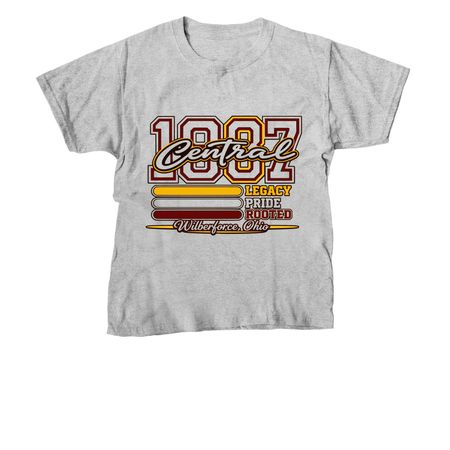 "LEGACY PRIDE"&nbsp;, a Sport Grey Youth Unisex Tee