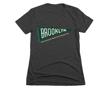 Brooklyn Shirts (dark) by Jessie, a Charcoal Women's Slim Fit Tee