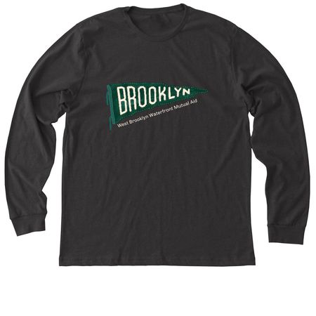Brooklyn Shirts (dark) by Jessie, a Dark Grey Heather Premium Long Sleeve Tee
