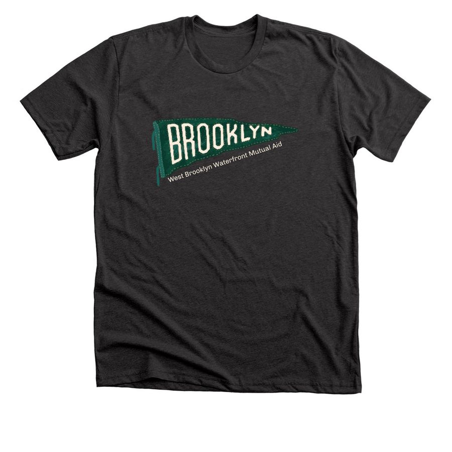 Brooklyn Shirts (dark) by Jessie, a Dark Grey Heather Premium Unisex Tee