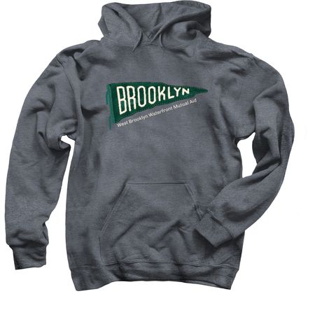Brooklyn Shirts (dark) by Jessie, a Dark Heather Pullover Hoodie