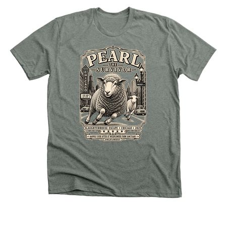 It?s Pearl?s Escape-iversary!, a Deep Heather Premium Unisex Tee