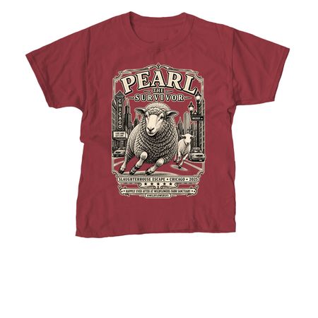 It?s Pearl?s Escape-iversary!, a Cardinal Red Youth Unisex Tee