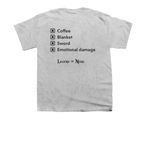 Fantasy Reader Starter Pack (light), a Sport Grey Youth Unisex Tee (back-view)
