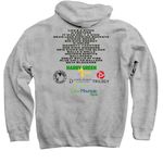 MAKL Spring 2026, a Sport Grey Pullover Hoodie (back-view)