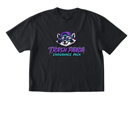 Feral and Fun, a Black Comfort Colors Boxy Tee