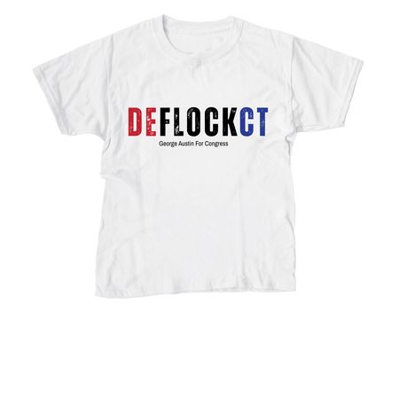 DEFLOCK CT!, a White Youth Unisex Tee