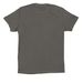 Red Circle (design on back only), a Asphalt Premium Cotton Tee