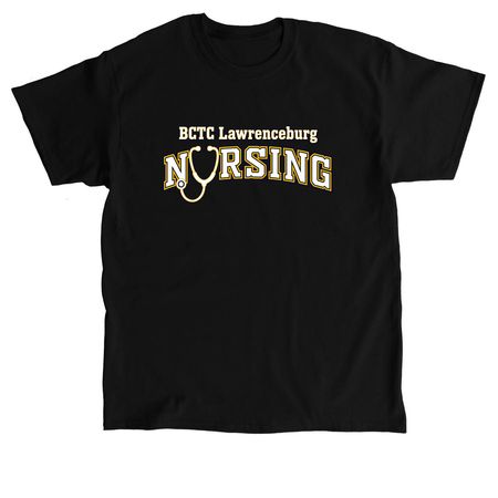 BCTC Lawrenceburg Nursing Shirts, a Black Classic Unisex Tee