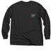 FIDO Sunset on Back ZipHoodie/Sweats/Tees, a Black Classic Long Sleeve Tee