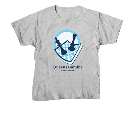 Chess Week Pittsburgh 2026, a Sport Grey Youth Unisex Tee