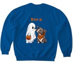 Halloween Shirts, a Royal Softstyle Crewneck Sweatshirt (back-view)
