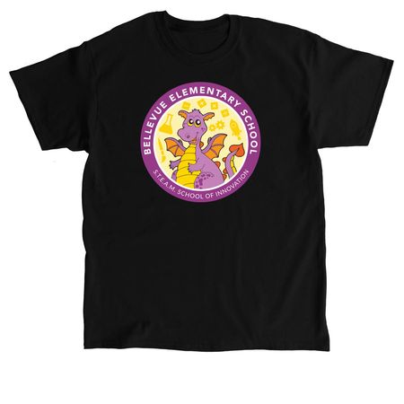 Dragons Tees + Hoodie, a Black Classic Unisex Tee