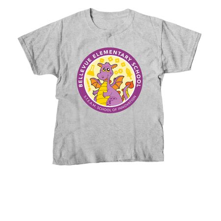 Dragons Tees + Hoodie, a Sport Grey Youth Unisex Tee