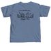 Bunny & Squirrel Ziggy's T-shirt, a Blue Jean Comfort Colors Unisex Tee (back-view)