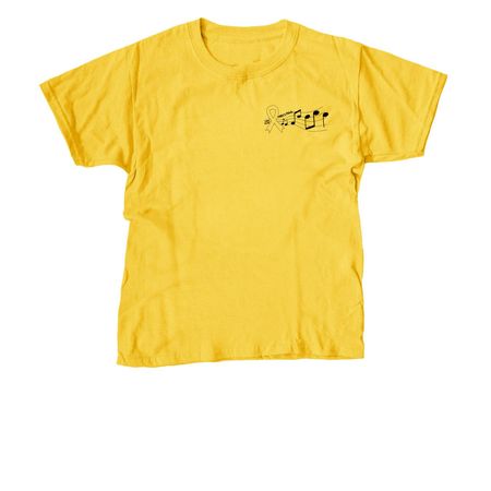 ?Mary?s Melodies? Gold T-Shirt, a Daisy Youth Unisex Tee