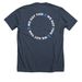WE GOT THIS, a Heather Midnight Navy Premium Unisex Tee (back-view)